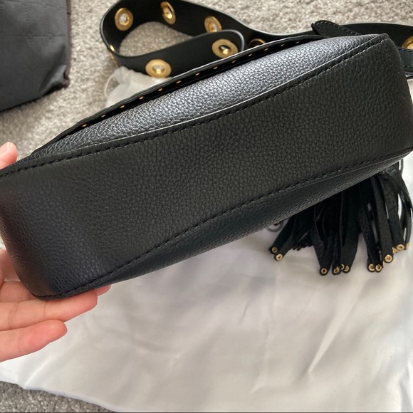 Michael Kors MK Brooklyn saddle bag medium size crossbody bag NWT - Picture 7 of 15